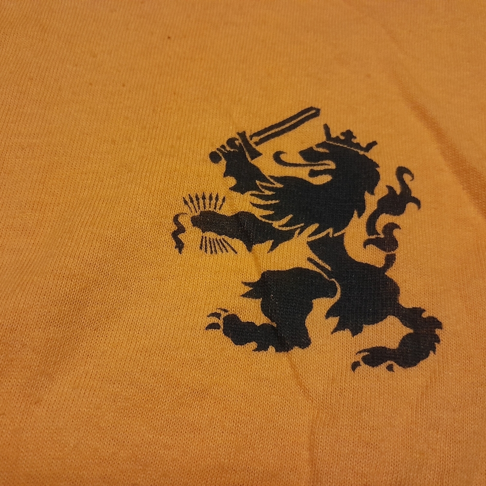 80s Martabel Dutch Military Football Lion Crest Logo Holland Netherlands T Shirt